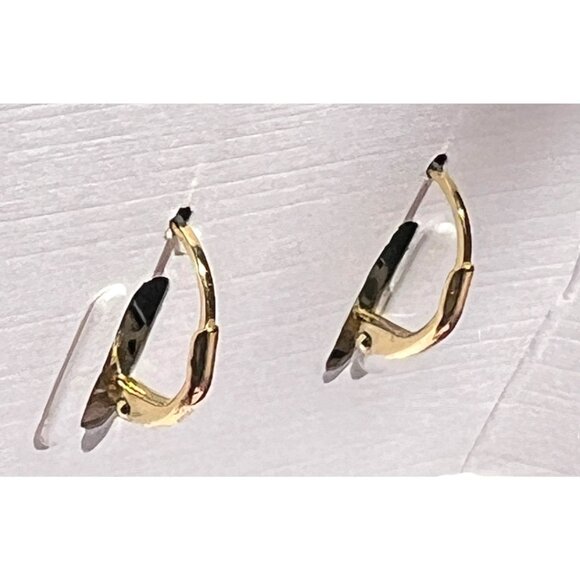 Diamonique Sterling Silver Emerald Cut CZ Drop Earrings * Last Pair - Picture 9 of 9